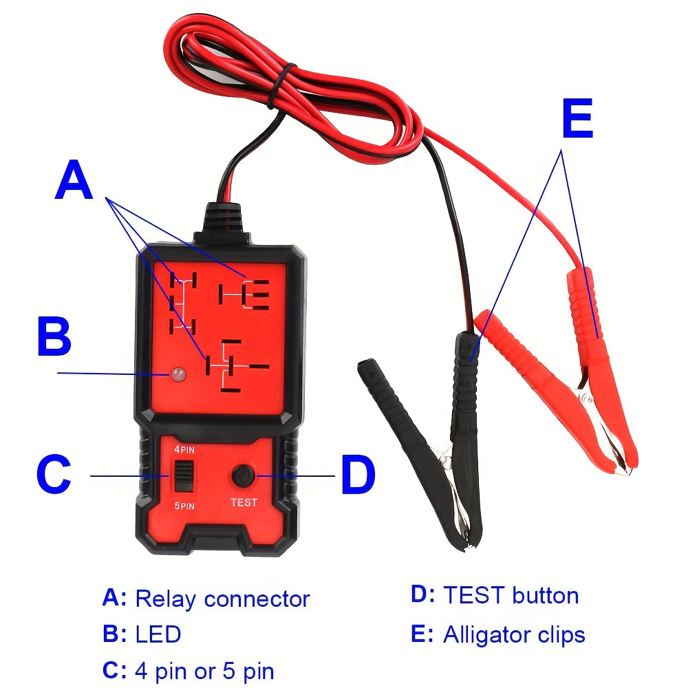 12V Car Relay Tester Automotive Circuit Detector