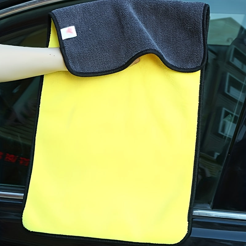 3pcs Car Detailing Microfiber Towel Car Wash Accessories Microfiber For The Car Interior Dry Cleaning Auto Detailing Towels Supplies