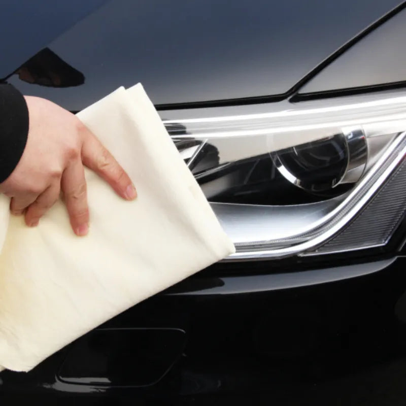 ALL Natural Chamois Leather Car Washing Towels Super Absorbent Car home Window Glass Drying Cleaning Cloth Quick Dry car wash towel