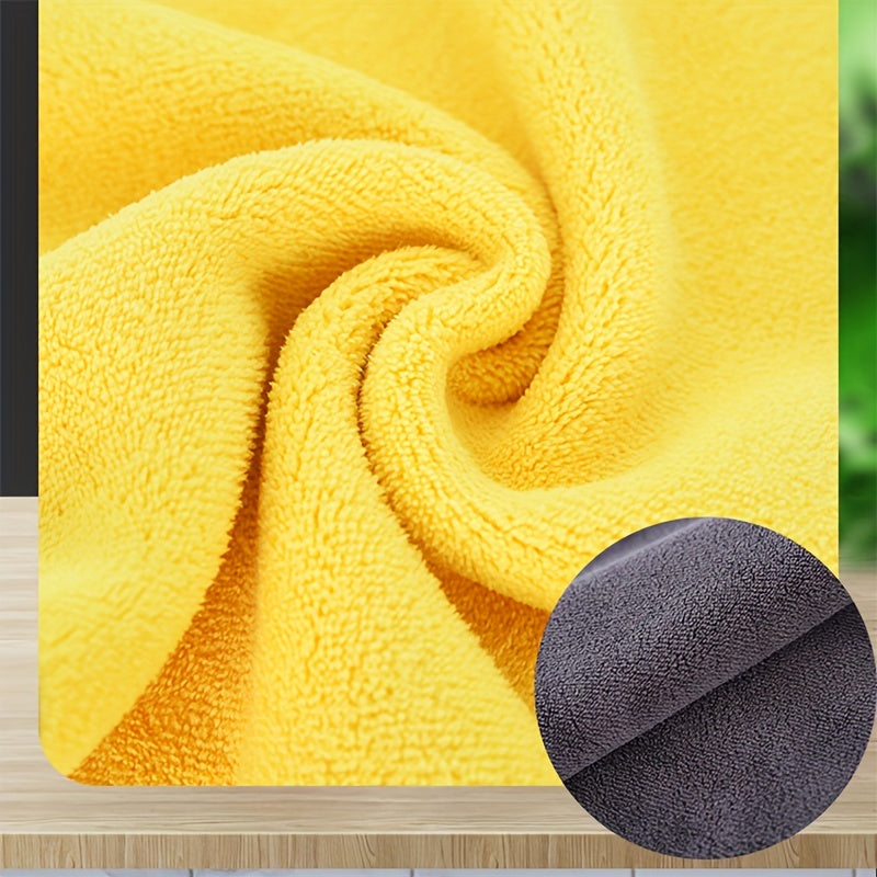 3pcs Car Detailing Microfiber Towel Car Wash Accessories Microfiber For The Car Interior Dry Cleaning Auto Detailing Towels Supplies