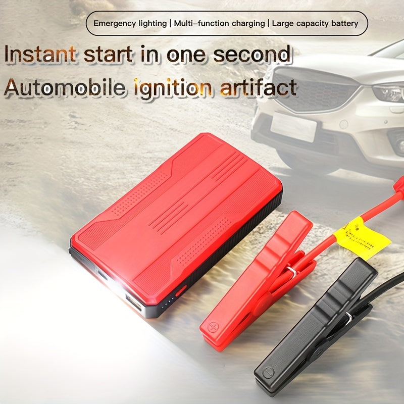 6000mAh Portable Emergency Car Jump Starter: Instant BOOST