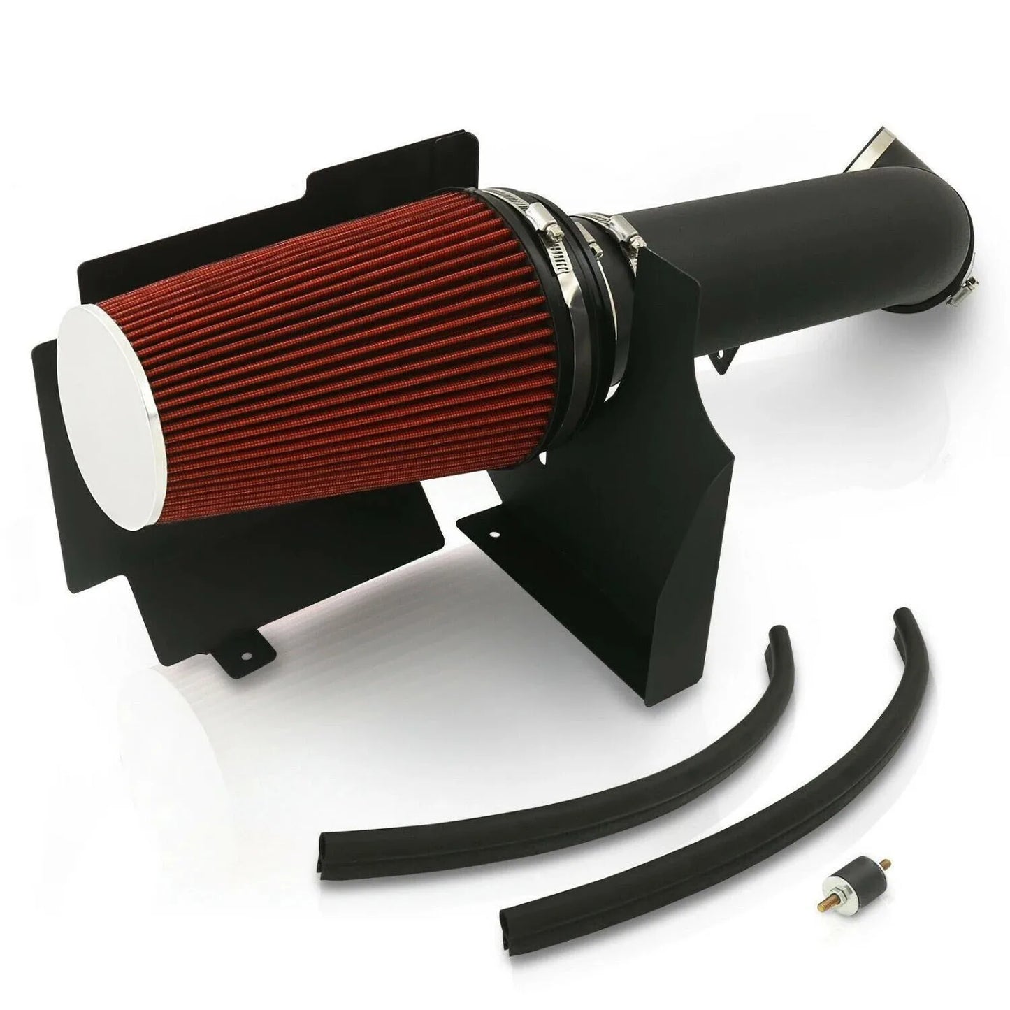 Blue Red Cold Air Intake System Heat Shield + Filter for 99-06 Chevy GMC Silverado Thermal barrier coating cheap